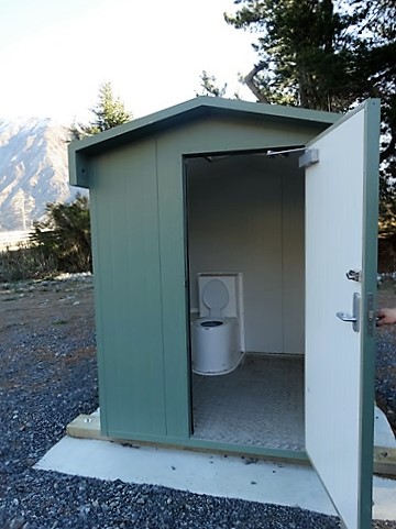 Harper Campsite toilet